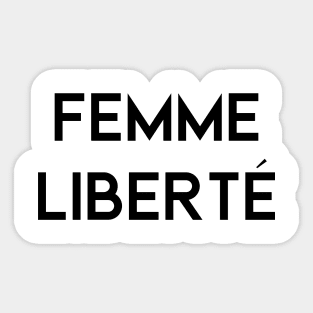 FEMME LIBERTÉ Sticker